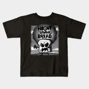 The night of the living bread...retrô Kids T-Shirt